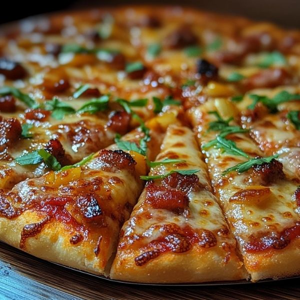 BBQ-Pizza