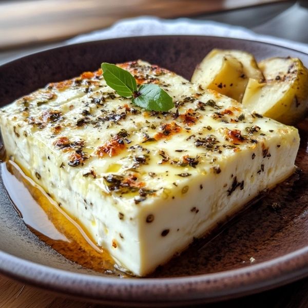 Gebackener Schafskäse