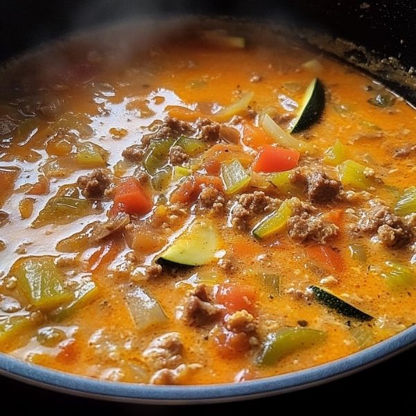 Gyrossuppe Low Carb