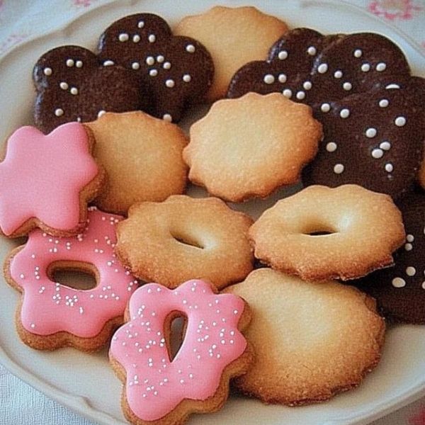 Mürbeteigplätzchen