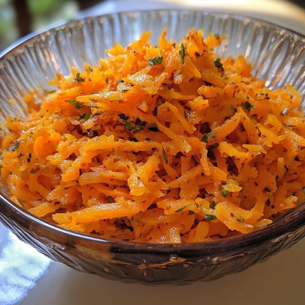 Pikanter Möhrensalat