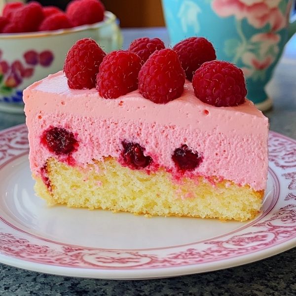 Super schnelle Himbeertorte
