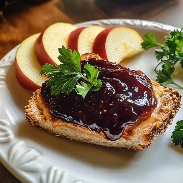 Weihnachtliche Apfel – Pflaumen – Marmelade