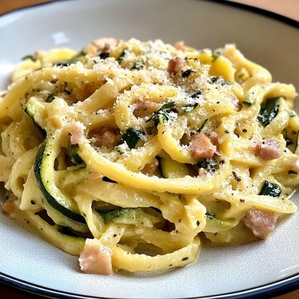 Zucchini-Carbonara