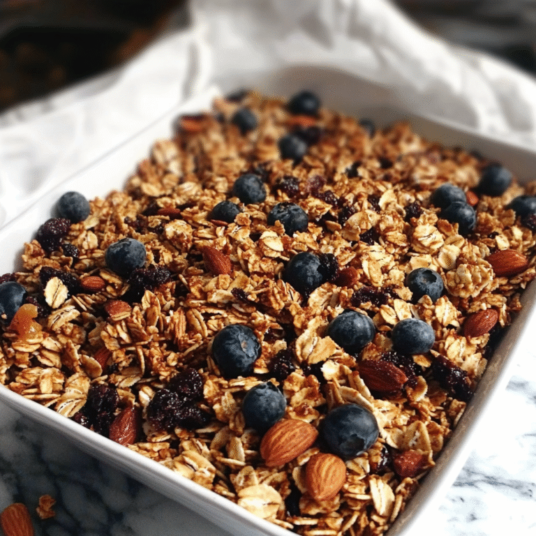 Addictive and Healthy Granola: A Crunchy, Nutritious Treat