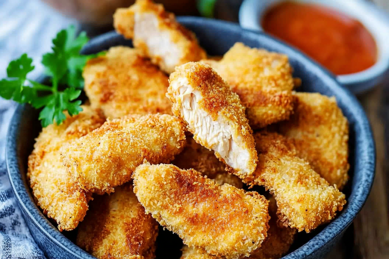 Chicken Nuggets aus der Heißluftfritteuse