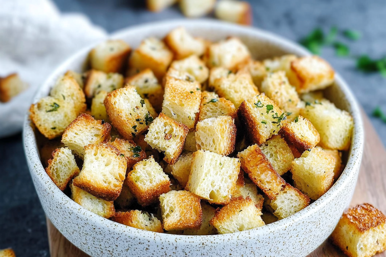 Croutons selber machen – schnell & einfach