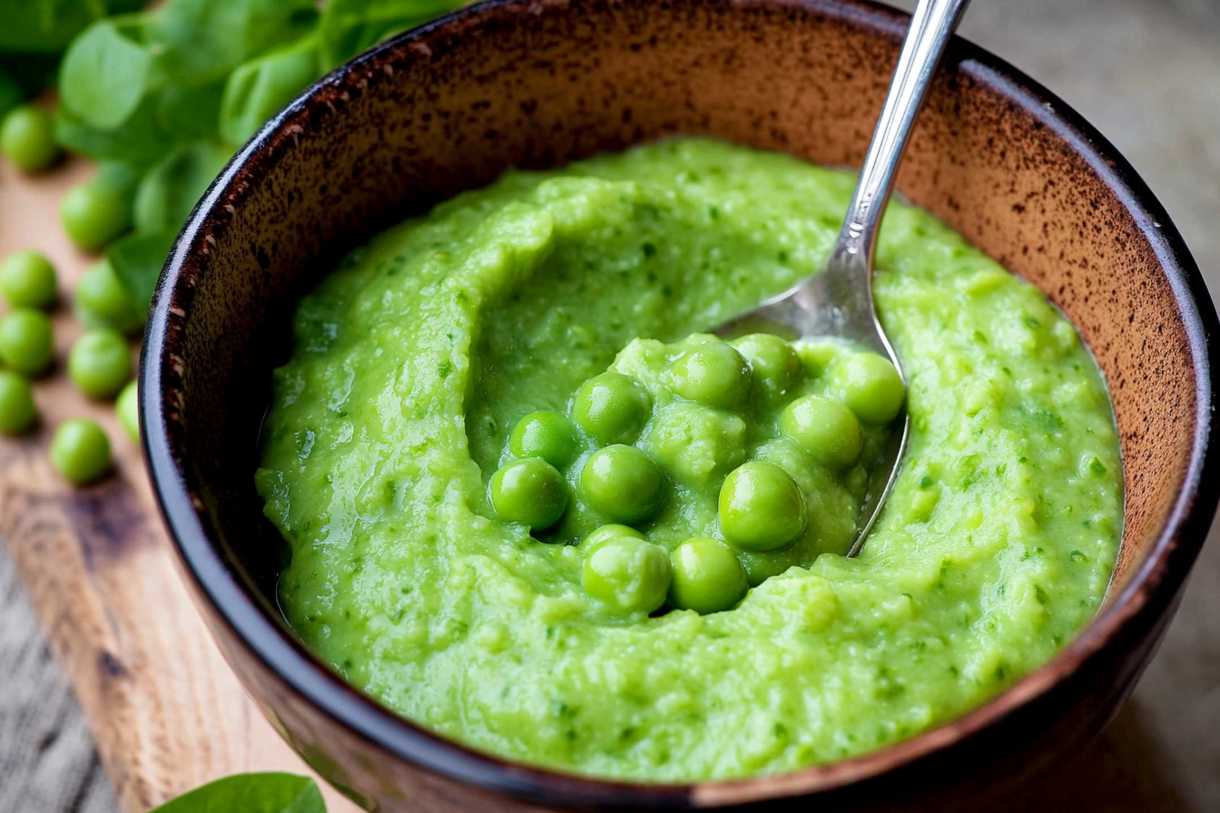 Erbsenpüree selber machen – schnelles Rezept
