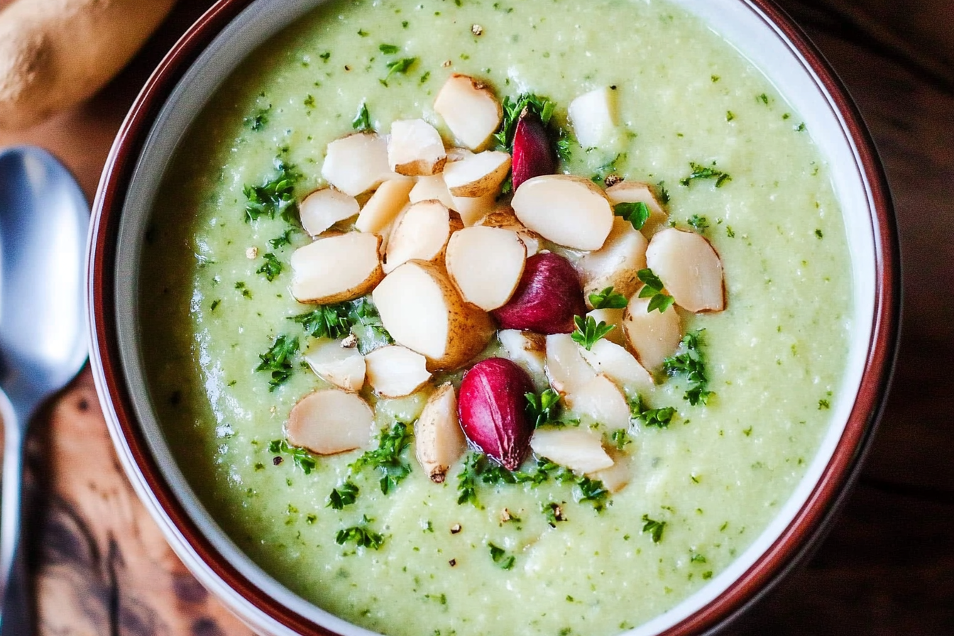 Petersilienwurzelsuppe, die Beste