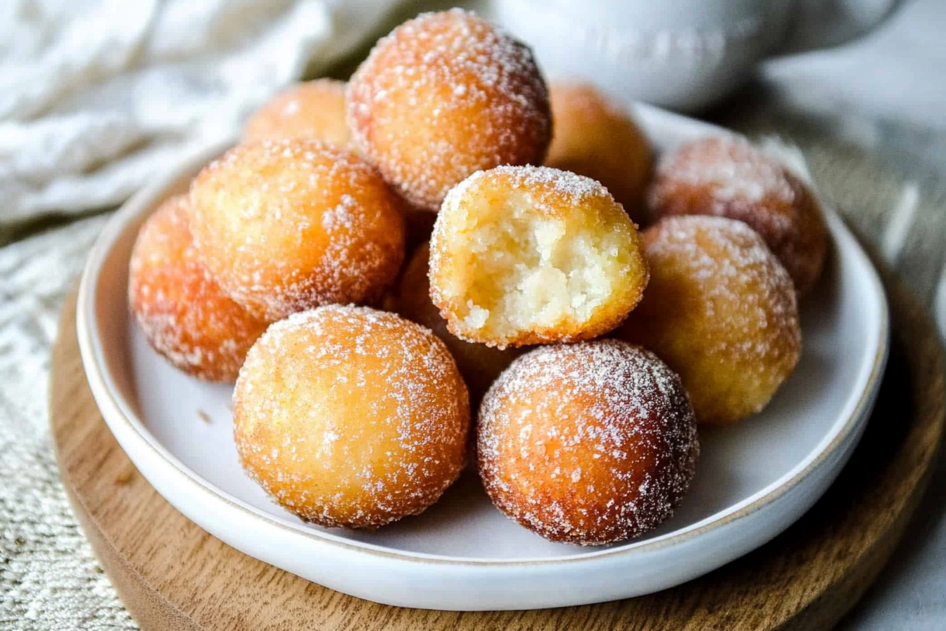Quarkbällchen aus der Heißluftfritteuse