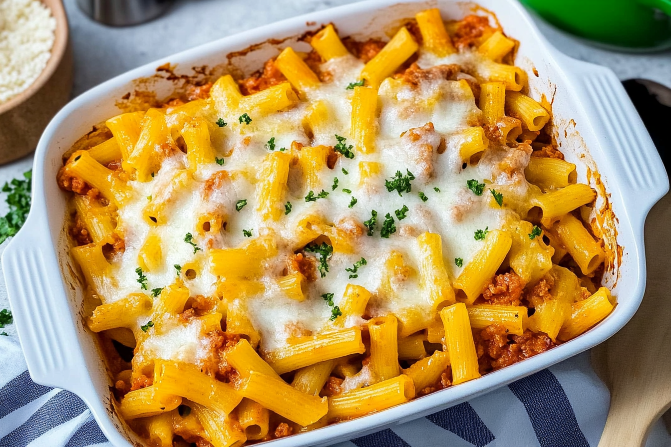 Rigatoni al Forno – wie beim Italiener