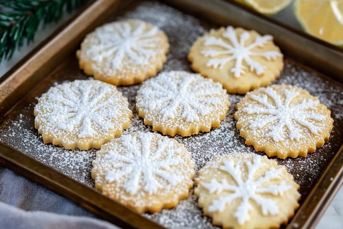 Schneeflocken-Plätzchen – das einfachste Rezept