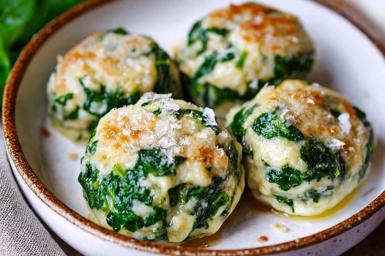 Spinatknödel – schnelles und einfaches Rezept